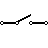 SPST lüliti sümbol