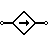 ohjatun virtalähteen symboli