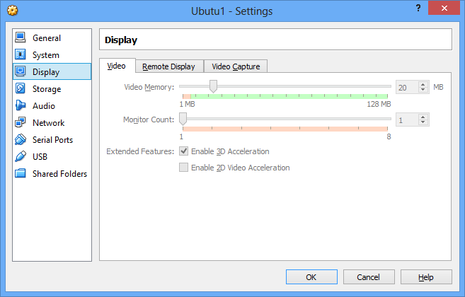 Paganahin ang 3D acceleration